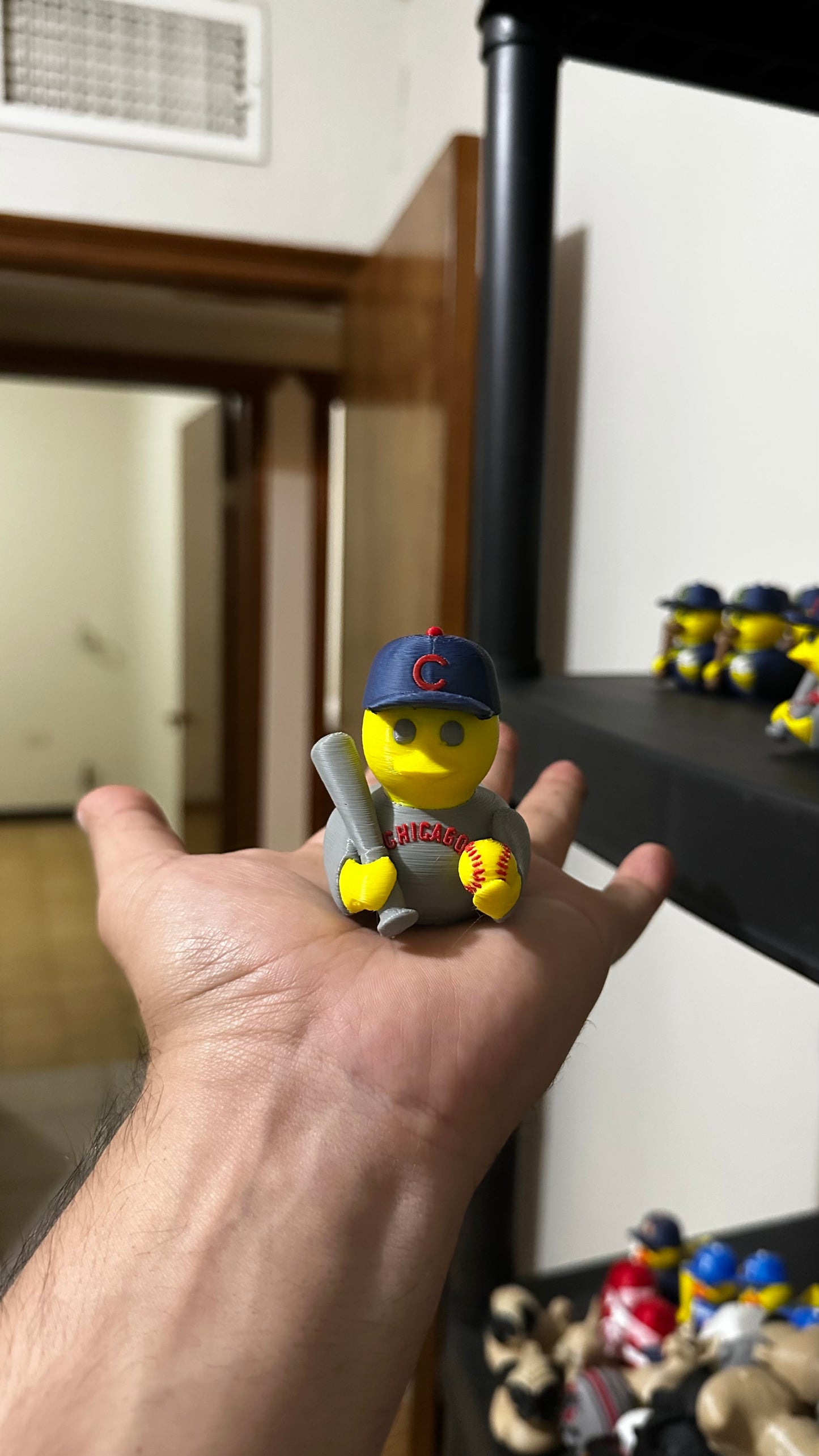 Chicago Baseball Duck – Fan Edition (Blue & Red)