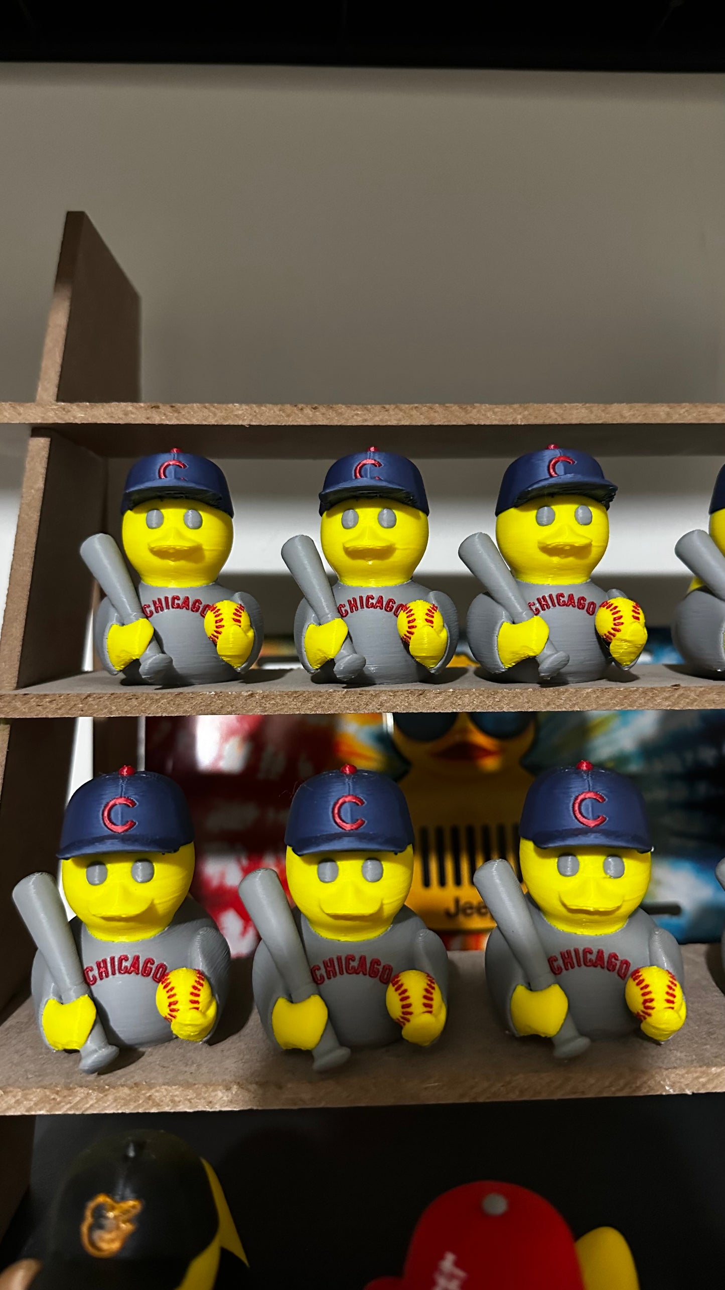Chicago Baseball Duck – Fan Edition (Blue & Red)