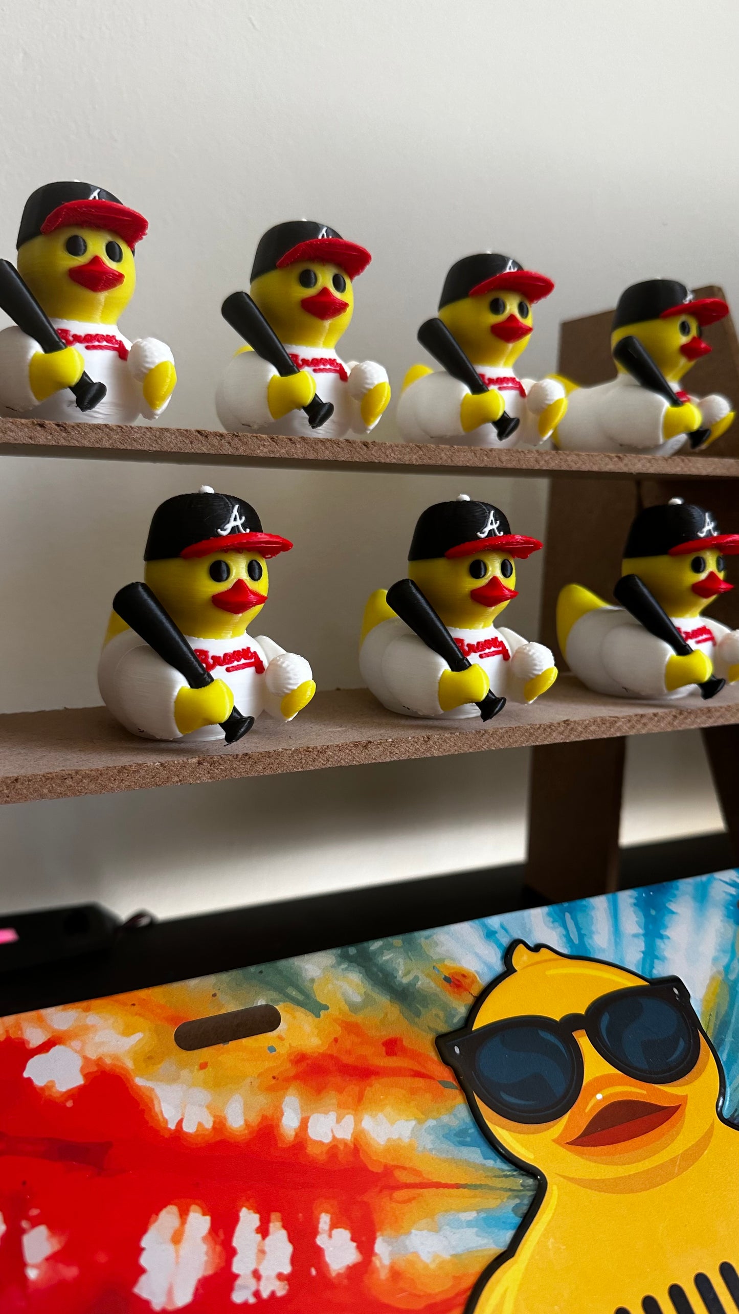 Atlanta Baseball Duck – Fan Edition