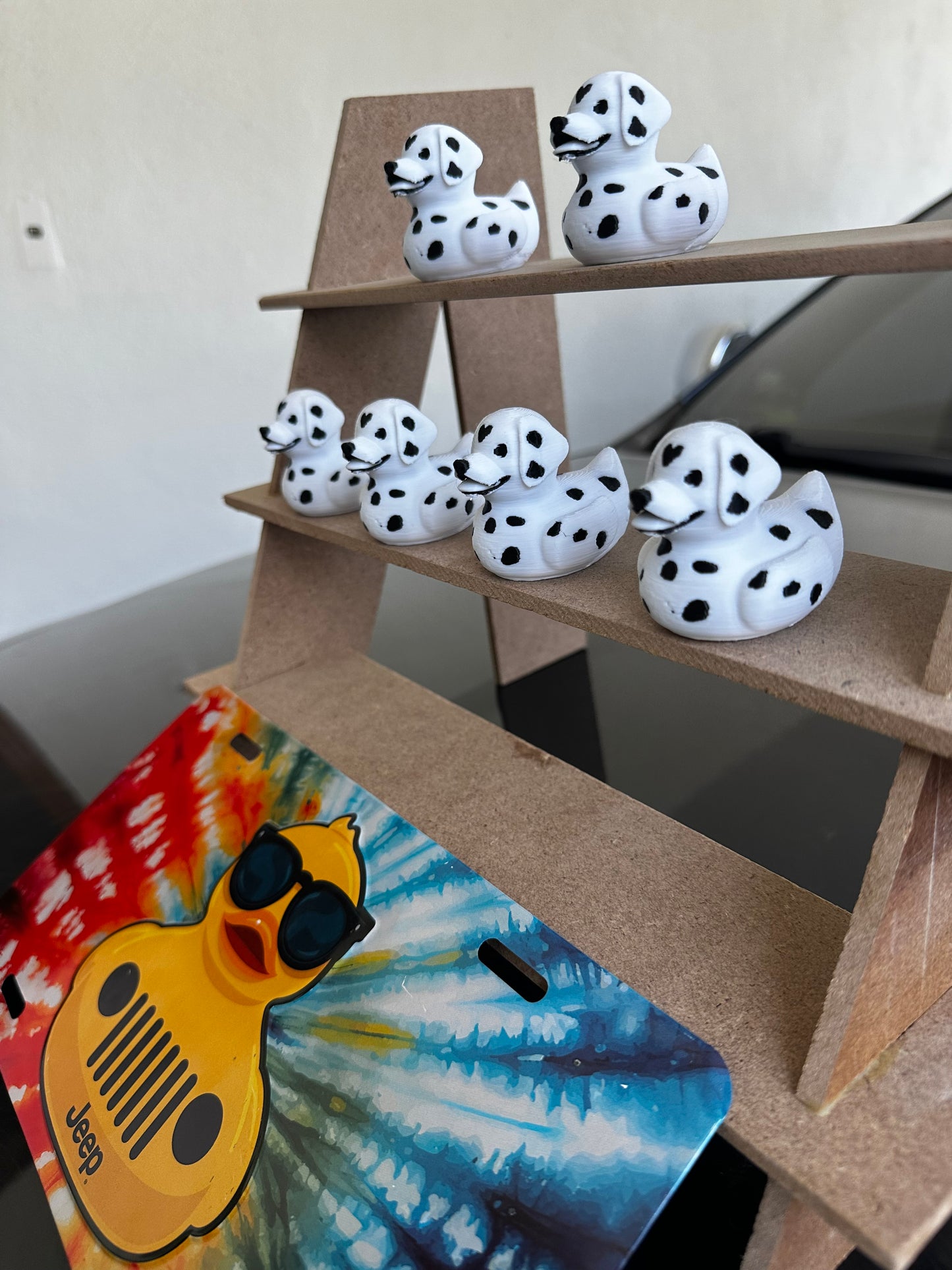 Dalmatian Duck – The Spotted Star of Your Dashboard