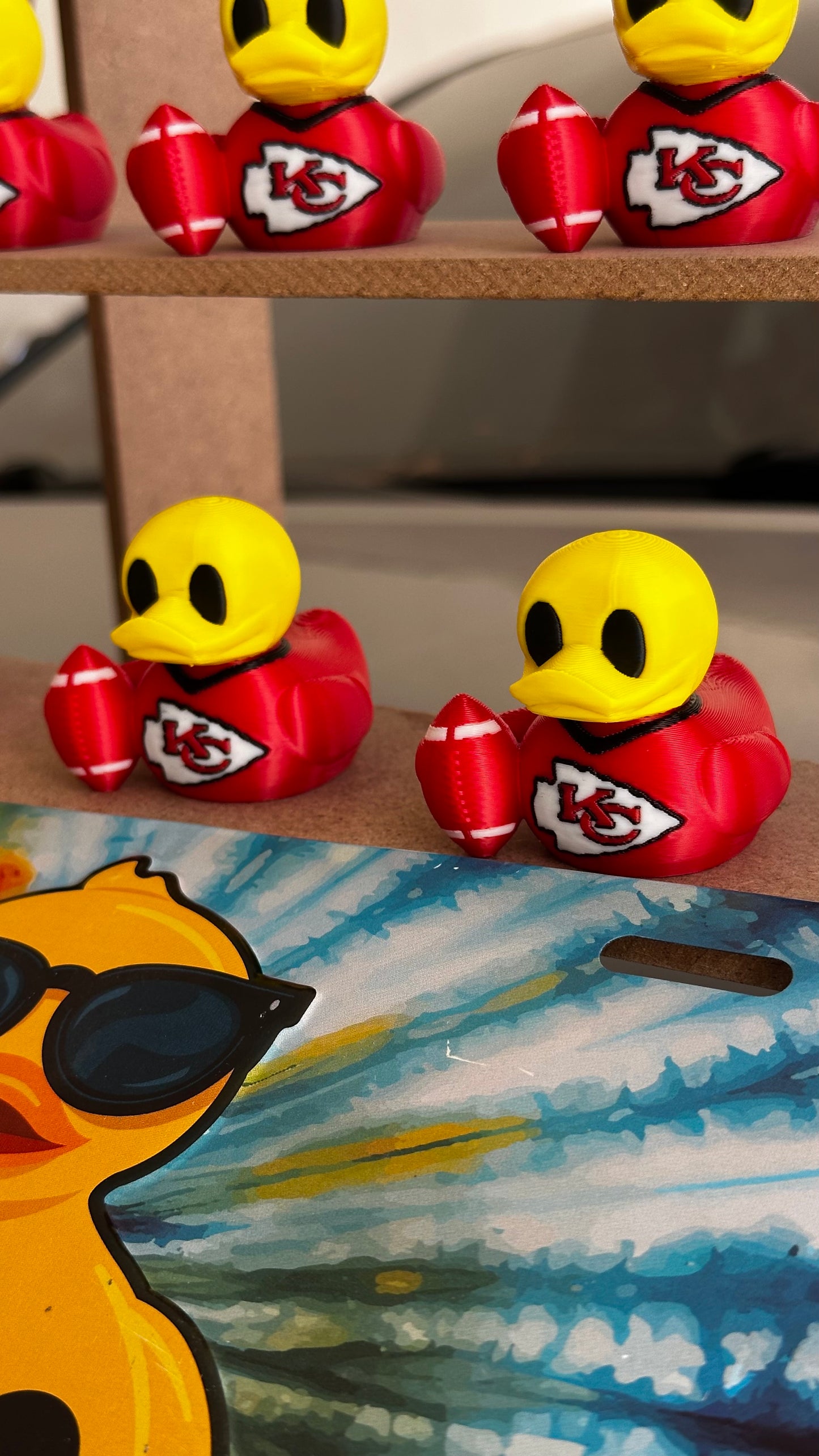 Kansas City Football Duck – Fan Edition