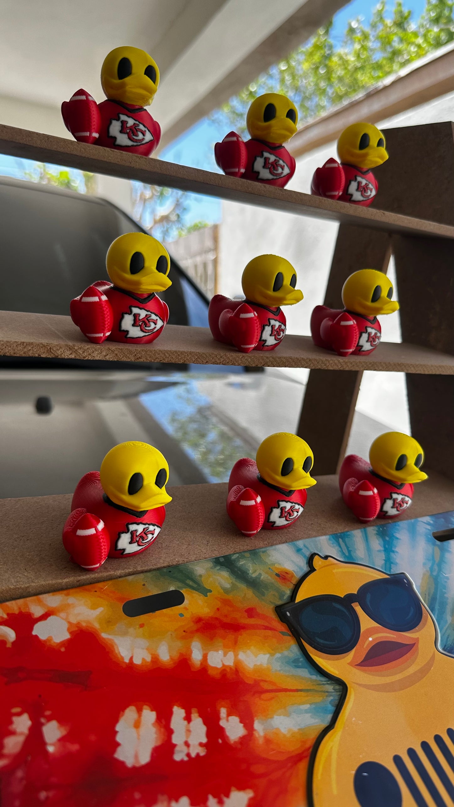 Kansas City Football Duck – Fan Edition