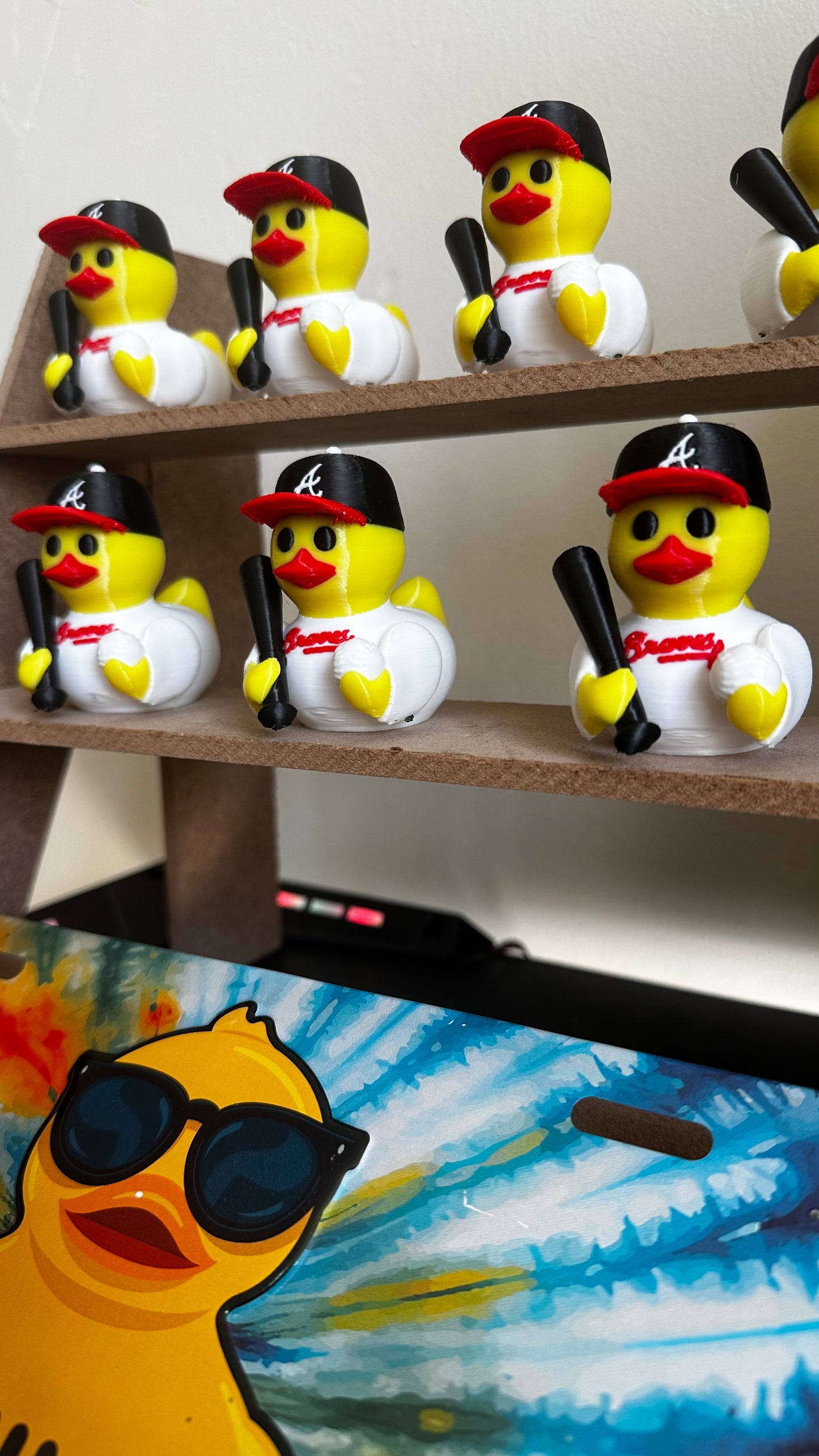 Atlanta Baseball Duck – Fan Edition
