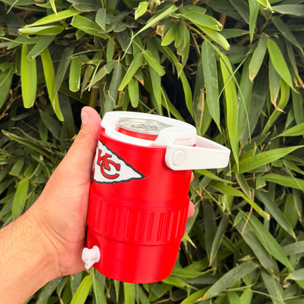Kansas City Chiefs Can Cooler Koozie – 12 oz NFL Football Fan Drink Holder