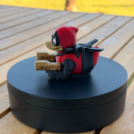 Deadpool Duck – 3D Printed Superhero Dashboard Duck | Marvel Fan Gift