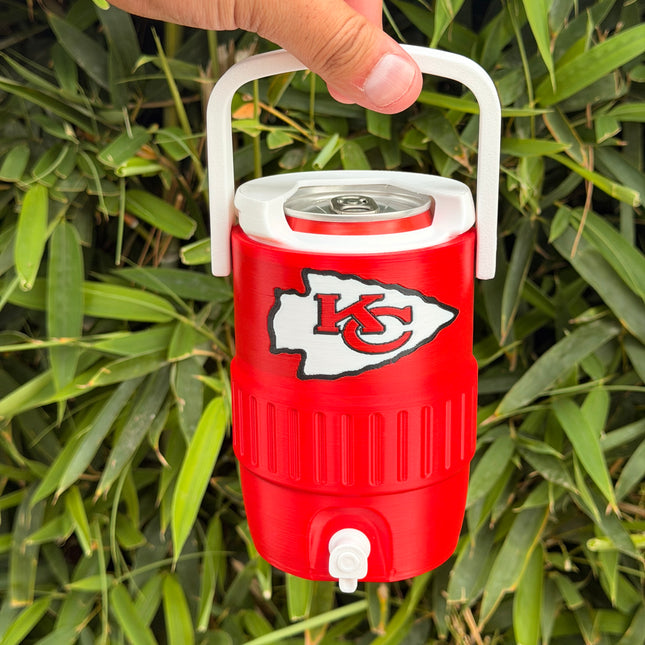 Kansas City Chiefs Can Cooler Koozie – 12 oz NFL Football Fan Drink Holder