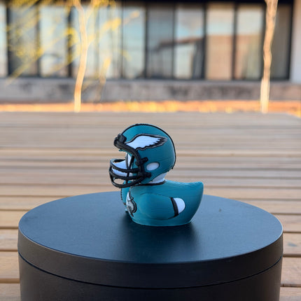 Philadelphia Eagles Football Duck – 3D Printed NFL Fan Dashboard Duck | Eagles Fan Gift | Football Car Dashboard Decor