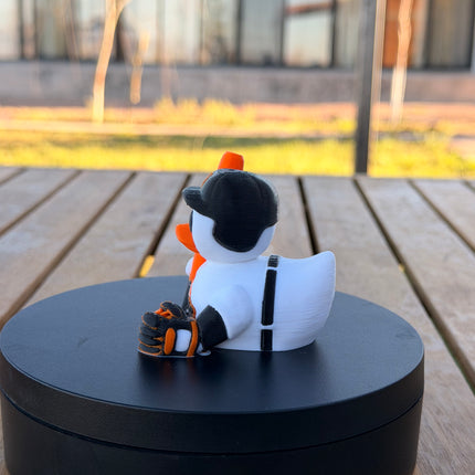 San Francisco Giants Baseball Duck – 3D Printed MLB Fan Dashboard Duck | Giants Fan Gift | Baseball Car Dashboard Decor