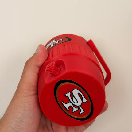San Francisco 49ers Can Cooler Koozie – 12 oz NFL Football Fan Drink Holder