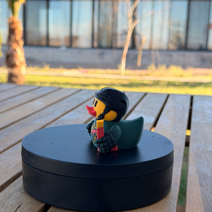 Minnesota Wild Hockey Duck – 3D Printed NHL Fan Dashboard Duck | Wild Fan Gift | Hockey Car Dashboard Decor