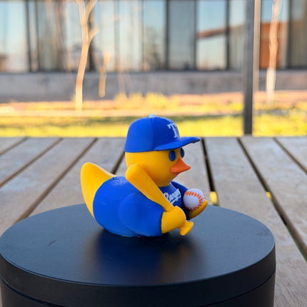 Texas Rangers Baseball Duck – 3D Printed MLB Fan Dashboard Duck | Rangers Fan Gift | Baseball Car Dashboard Decor