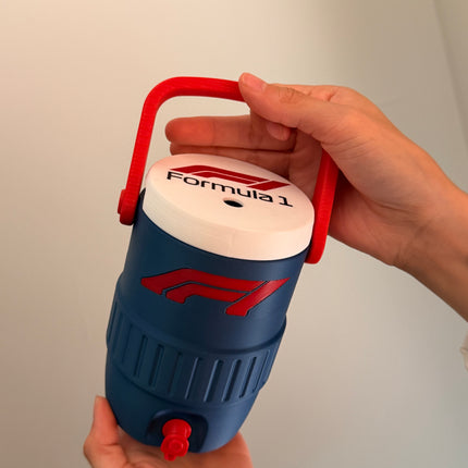 Custom F1 Racing Koozie – Personalized Formula Style Can Cooler 12 oz
