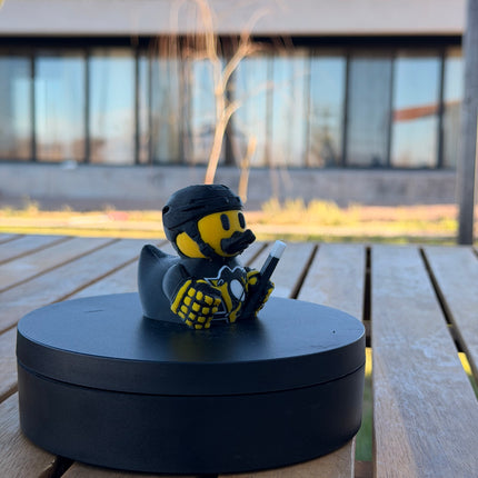 Pittsburgh Penguins Hockey Duck – 3D Printed NHL Fan Dashboard Duck | Penguins Fan Gift | Hockey Car Dashboard Decor