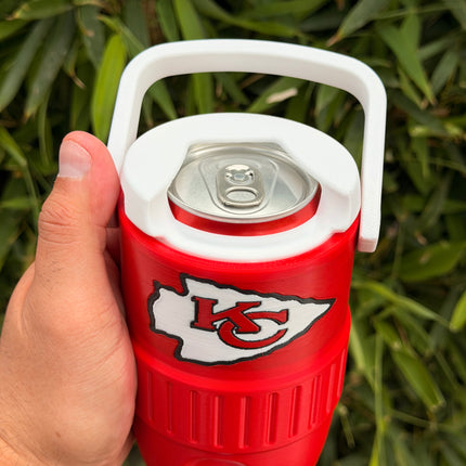 Kansas City Chiefs Can Cooler Koozie – 12 oz NFL Football Fan Drink Holder