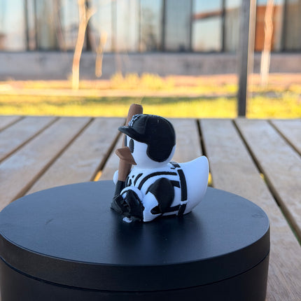 New York Yankees Baseball Duck – 3D Printed MLB Fan Dashboard Duck | Yankees Fan Gift | Baseball Car Dashboard Decor