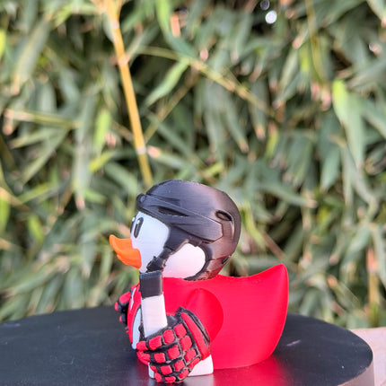 New Jersey Devils Hockey Duck – 3D Printed NHL Fan Dashboard Duck | Devils Fan Gift | Hockey Car Dashboard Decor