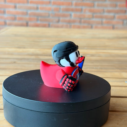 Montreal Canadiens Hockey Duck – 3D Printed NHL Fan Dashboard Duck | Canadiens Fan Gift | Hockey Car Dashboard Decor