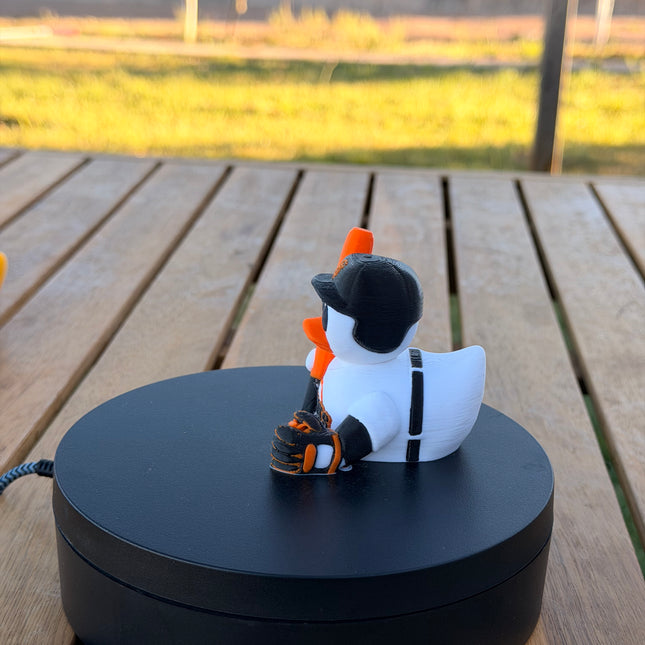San Francisco Giants Baseball Duck – 3D Printed MLB Fan Dashboard Duck | Giants Fan Gift | Baseball Car Dashboard Decor