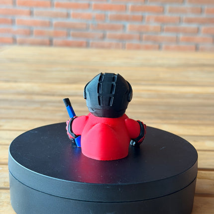 Montreal Canadiens Hockey Duck – 3D Printed NHL Fan Dashboard Duck | Canadiens Fan Gift | Hockey Car Dashboard Decor