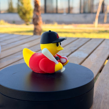 Arizona Diamondbacks Baseball Duck – 3D Printed MLB Fan Dashboard Duck | D-backs Fan Gift | Baseball Car Dashboard Decor