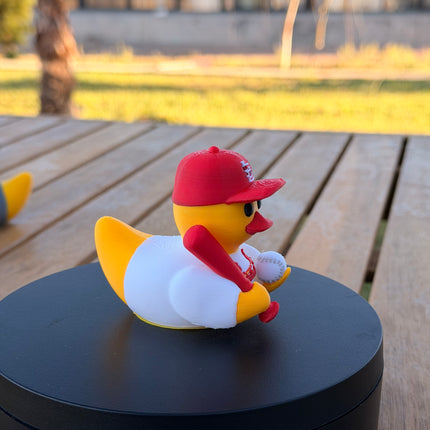 St. Louis Cardinals Baseball Duck – 3D Printed MLB Fan Dashboard Duck | Cardinals Fan Gift | Baseball Car Dashboard Decor