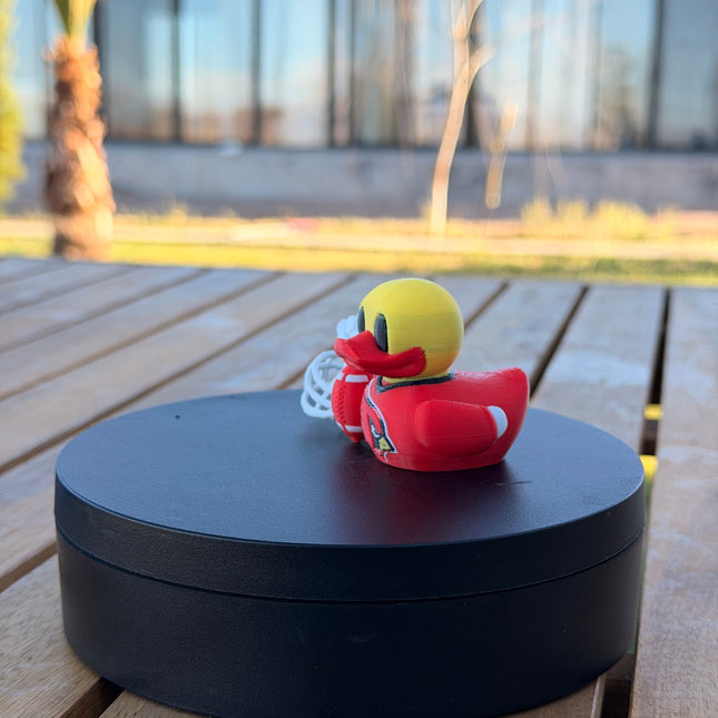 Arizona Cardinals Football Duck – 3D Printed NFL Fan Dashboard Duck | Cardinals Fan Gift | Football Car Dashboard Decor