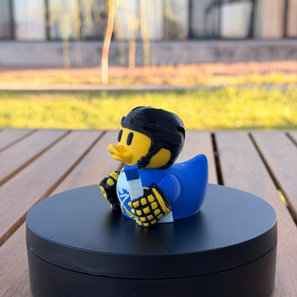 Buffalo Sabres Hockey Duck – 3D Printed NHL Fan Dashboard Duck | Sabres Fan Gift | Hockey Car Dashboard Decor