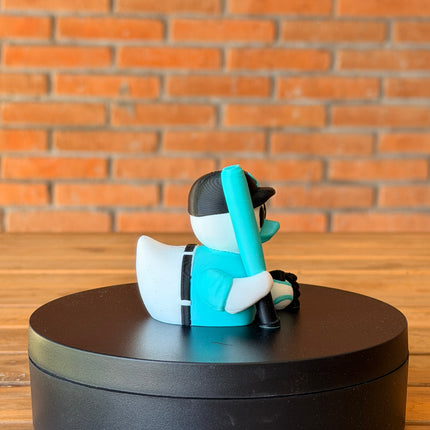 Seattle Mariners Baseball Duck – 3D Printed MLB Fan Dashboard Duck | Mariners Fan Gift | Baseball Car Dashboard Decor