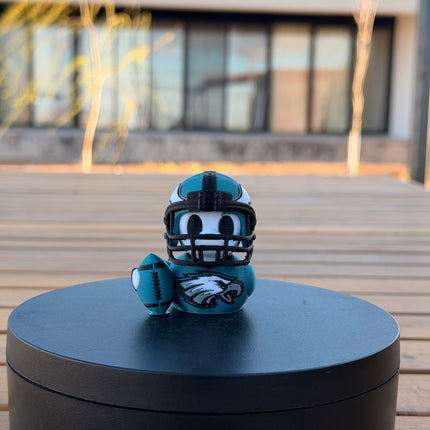 Philadelphia Eagles Football Duck – 3D Printed NFL Fan Dashboard Duck | Eagles Fan Gift | Football Car Dashboard Decor