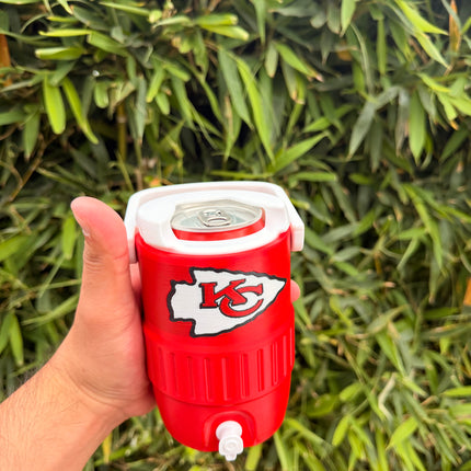 Kansas City Chiefs Can Cooler Koozie – 12 oz NFL Football Fan Drink Holder