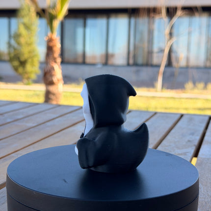 Ghostface Horror Duck – 3D Printed Horror Movie Dashboard Duck | Scary Movie Fan Gift | Horror Collectible