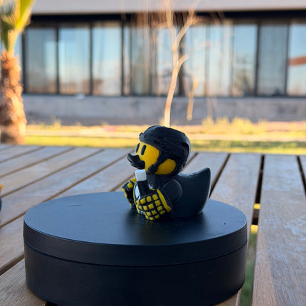Pittsburgh Penguins Hockey Duck – 3D Printed NHL Fan Dashboard Duck | Penguins Fan Gift | Hockey Car Dashboard Decor