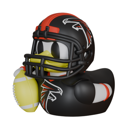 Atlanta Falcons Football Duck – 3D Printed NFL Fan Dashboard Duck | Falcons Fan Gift | Football Car Dashboard Decor
