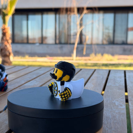 Boston Bruins Hockey Duck – 3D Printed NHL Fan Dashboard Duck | Bruins Fan Gift | Hockey Car Dashboard Decor