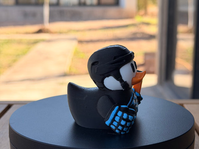 Utah Mammoth Hockey Duck – 3D Printed NHL Fan Dashboard Duck | Mammoth Fan Gift | Hockey Car Dashboard Decor