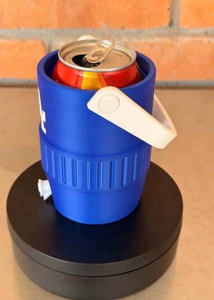 Los Angeles dodgers Blue Mini Cooler Can Holder (12 oz) | LA Baseball Fan Koozie | Car Dashboard Drink Holder | 3D Printed