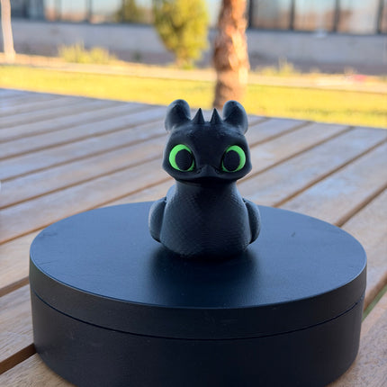 Toothless Duck – 3D Printed How to Train Your Dragon Dashboard Duck | Night Fury Dragon Fan Gift