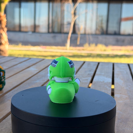 Seattle Seahawks Football Duck – 3D Printed NFL Fan Dashboard Duck | Seahawks Fan Gift | Football Car Dashboard Decor