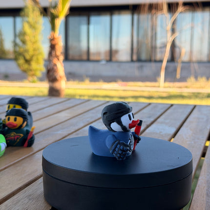 Vancouver Canucks Hockey Duck – 3D Printed NHL Fan Dashboard Duck | Canucks Fan Gift | Hockey Car Dashboard Decor