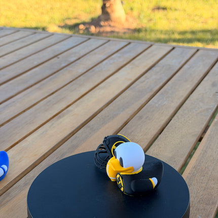 Pittsburgh Steelers Football Duck – 3D Printed NFL Fan Dashboard Duck | Steelers Fan Gift | Football Car Dashboard Decor