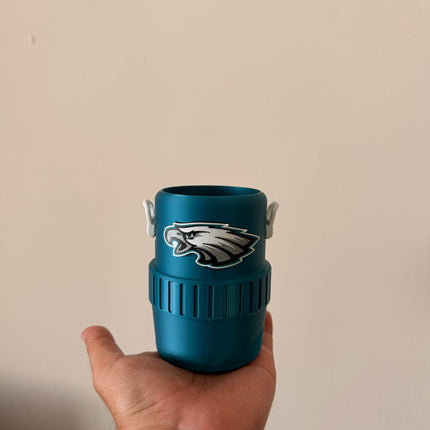 Philadelphia Eagles Can Cooler Koozie 12 oz  Beer Holder | NFL Fan Drink Sleeve