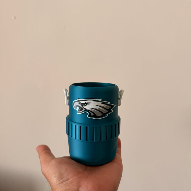 Philadelphia Eagles Can Cooler Koozie 12 oz  Beer Holder | NFL Fan Drink Sleeve