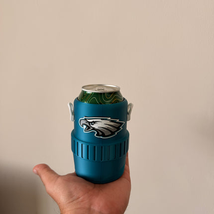 Philadelphia Eagles Can Cooler Koozie 12 oz  Beer Holder | NFL Fan Drink Sleeve
