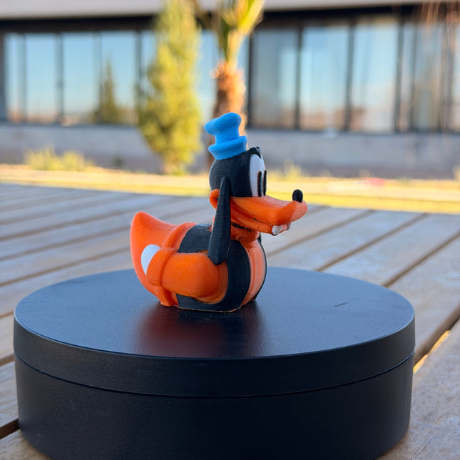 Goofy Inspired Duck – 3D Printed Cartoon Duck | Funny Character Collectible | Dashboard Cartoon Decor