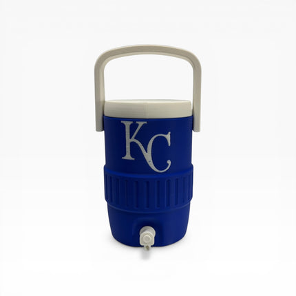 Kansas City Royals Mini Cooler Can Holder (12 oz) | Baseball Fan Koozie | Car Dashboard Drink Holder | 3D Printed