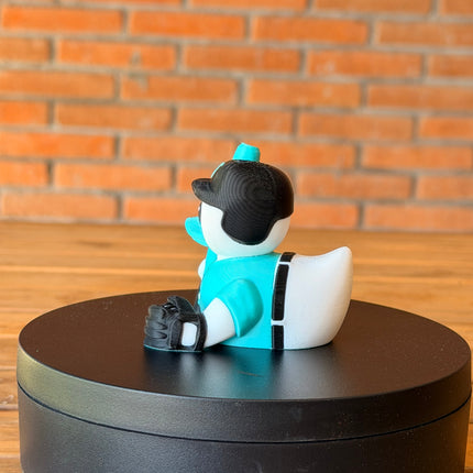 Seattle Mariners Baseball Duck – 3D Printed MLB Fan Dashboard Duck | Mariners Fan Gift | Baseball Car Dashboard Decor