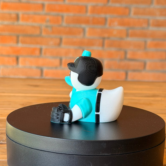 Seattle Mariners Baseball Duck – 3D Printed MLB Fan Dashboard Duck | Mariners Fan Gift | Baseball Car Dashboard Decor
