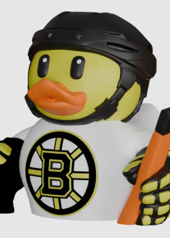Boston Bruins Hockey Duck – 3D Printed Collector Figure | Bruins Fan Gift