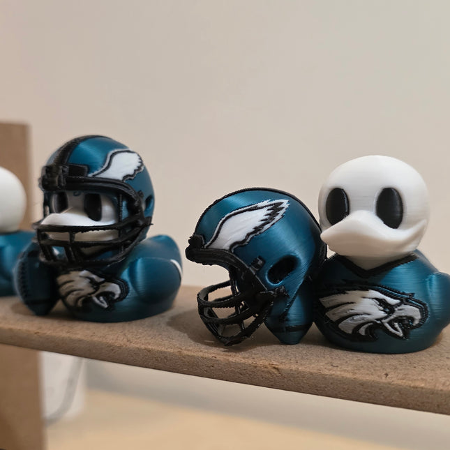 Philadelphia Eagles Duck – 3D Printed Collector Figure | NFL Fan Gift