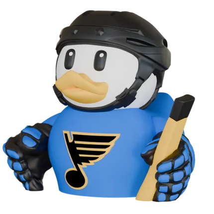 St. Louis Blues Hockey Duck – 3D Printed Collector Figure | NHL Fan Gift, Desk Decor, Dashboard Mascot